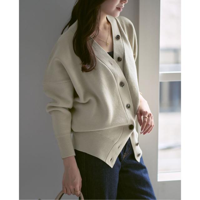 ノーブル（Noble）/《追加》Vネックドルマンカーディガン