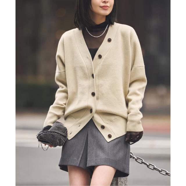 ノーブル（Noble）/《追加》Vネックドルマンカーディガン