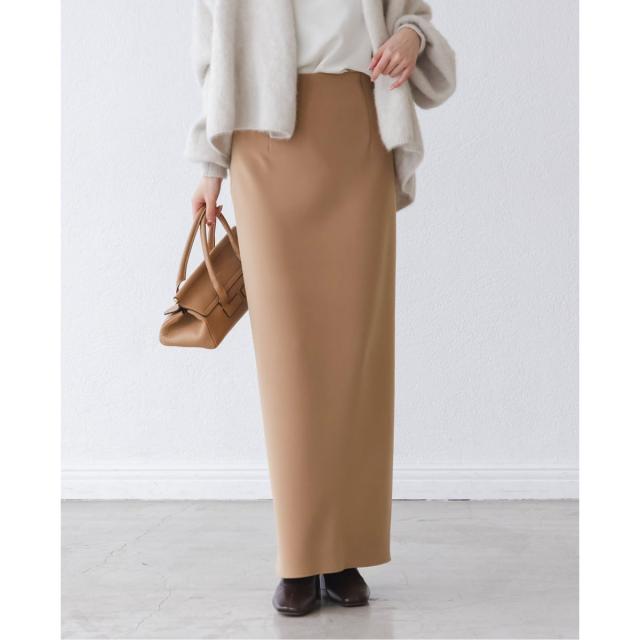 ノーブル（Noble）/《追加》【洗える】コンフォートジャージーライクタイトスカート7