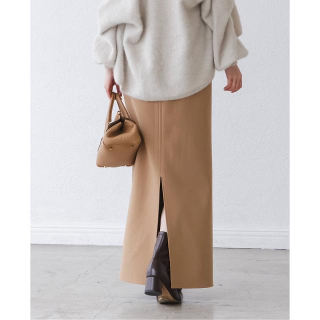 ノーブル（Noble）/《追加》【洗える】コンフォートジャージーライクタイトスカート7