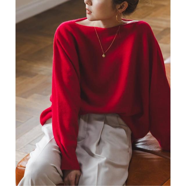 ノーブル（Noble）/《WEB限定カラー・追加4》ファインウールドルマンプルオーバー