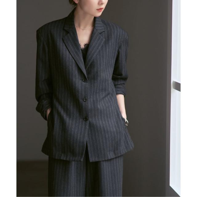 ノーブル（Noble）/《NOBLE別注》MIRKO BERTOLA/ミルコベルトラ ストライプシャツジャケット