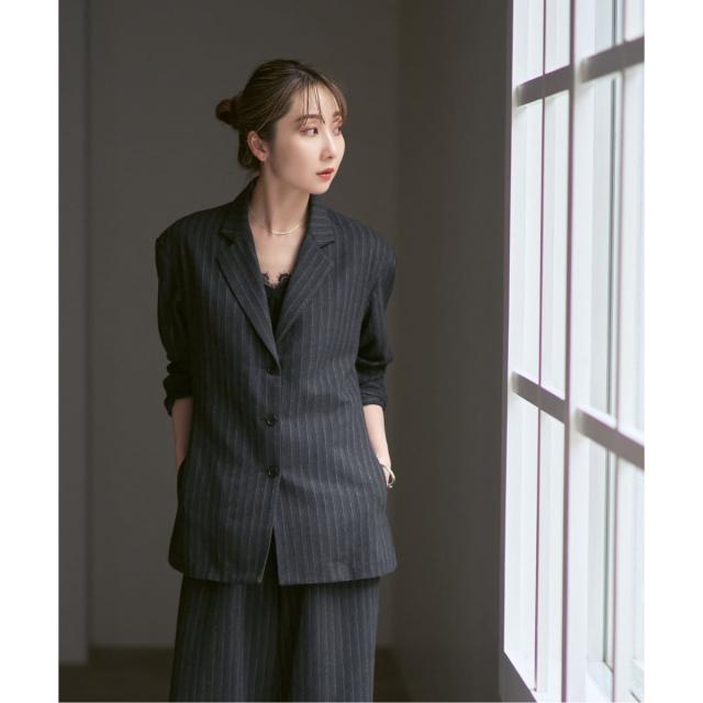 ノーブル（Noble）/《NOBLE別注》MIRKO BERTOLA/ミルコベルトラ ストライプシャツジャケット