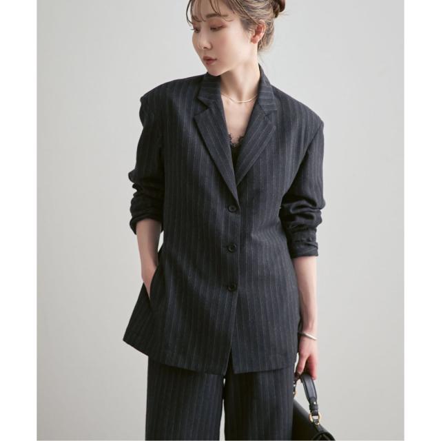ノーブル（Noble）/《NOBLE別注》MIRKO BERTOLA/ミルコベルトラ ストライプシャツジャケット
