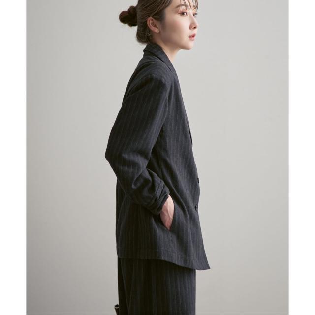 ノーブル（Noble）/《NOBLE別注》MIRKO BERTOLA/ミルコベルトラ ストライプシャツジャケット