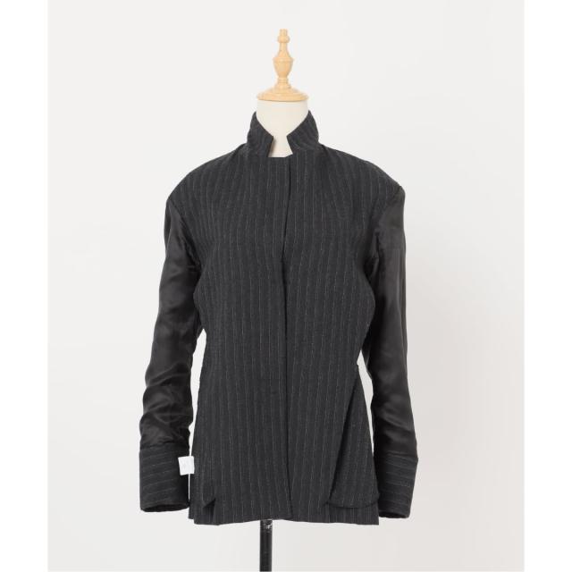 ノーブル（Noble）/《NOBLE別注》MIRKO BERTOLA/ミルコベルトラ ストライプシャツジャケット