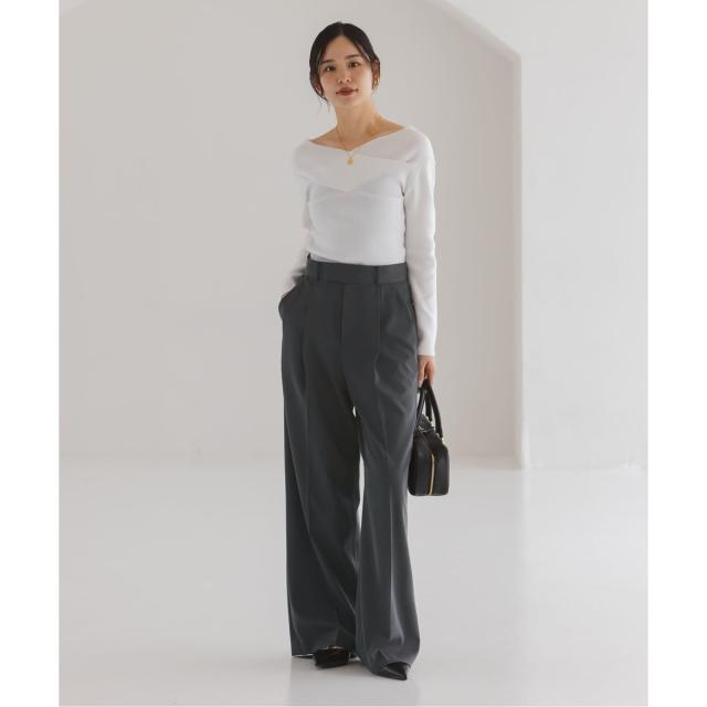 ノーブル（Noble）/《26SS先行予約》フローツイルスラックスパンツ