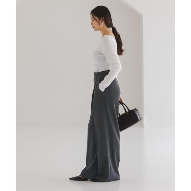 ノーブル（Noble）/《26SS先行予約》フローツイルスラックスパンツ