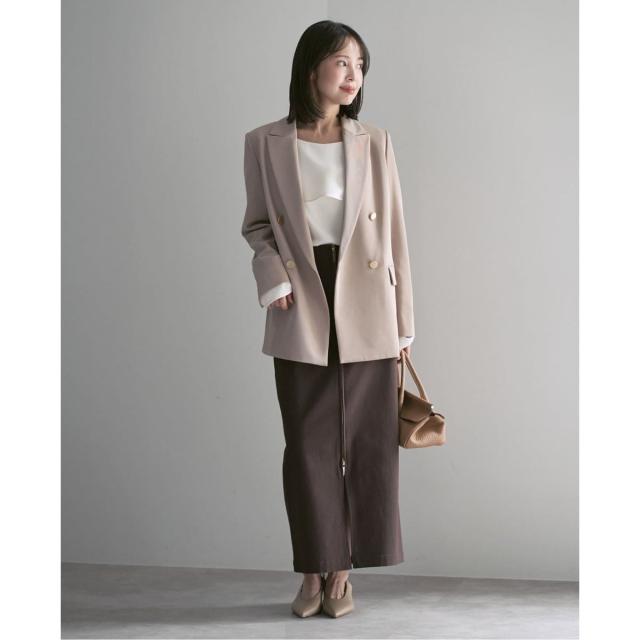 ノーブル（Noble）/《26SS先行予約》スリットケープブラウス