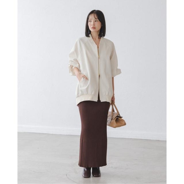 ノーブル（Noble）/《26SS先行予約》ハイツイストダブルクロスMA−1ブルゾン