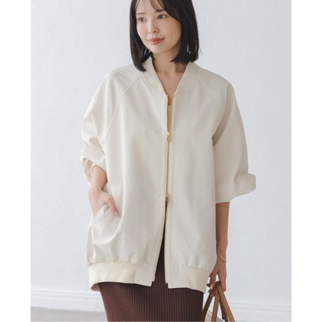 ノーブル（Noble）/《26SS先行予約》ハイツイストダブルクロスMA−1ブルゾン