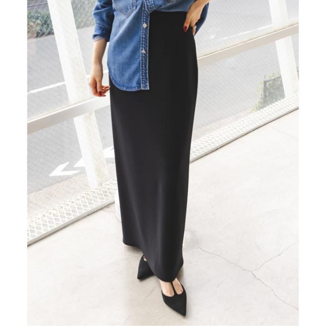 ノーブル（Noble）/《26SS先行予約・追加》【洗える】コンフォートジャージーライクタイトスカート8