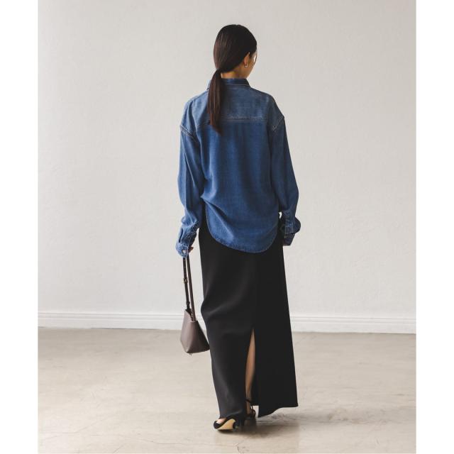 ノーブル（Noble）/《26SS先行予約・追加》【洗える】コンフォートジャージーライクタイトスカート8