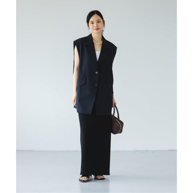 ノーブル（Noble）/《26SS先行予約・追加》【洗える】コンフォートジャージーライクタイトスカート8