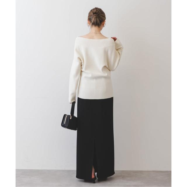 ノーブル（Noble）/《26SS先行予約・追加》【洗える】コンフォートジャージーライクタイトスカート8