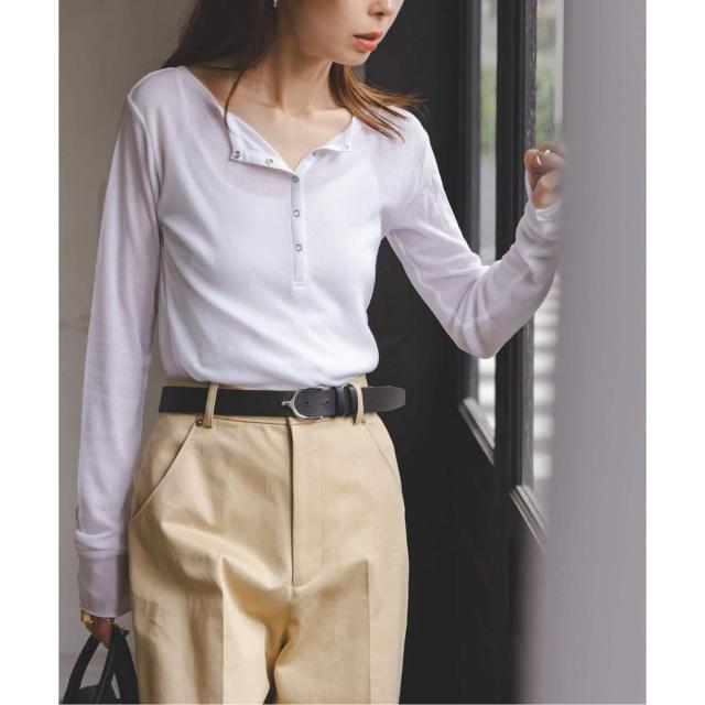 ノーブル（Noble）/《26SS先行予約》シアーテレコヘンリーネックプルオーバー