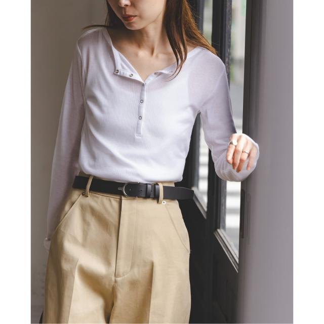 ノーブル（Noble）/《26SS先行予約》シアーテレコヘンリーネックプルオーバー