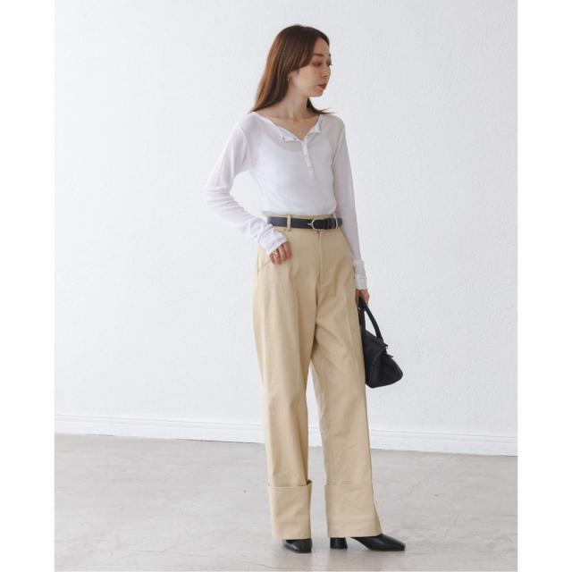 ノーブル（Noble）/《26SS先行予約》シアーテレコヘンリーネックプルオーバー