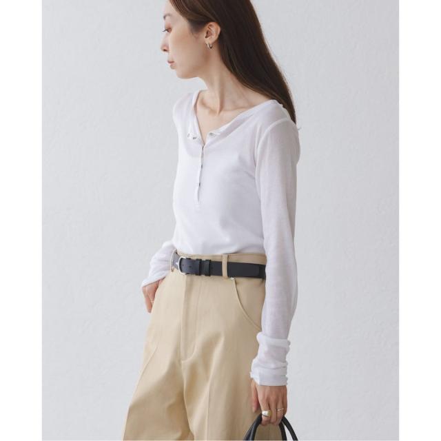 ノーブル（Noble）/《26SS先行予約》シアーテレコヘンリーネックプルオーバー