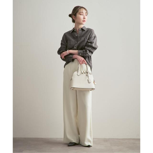 ノーブル（Noble）/《26SS先行予約》フェードカラービッグポケットシャツ