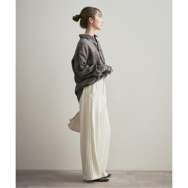 ノーブル（Noble）/《26SS先行予約》フェードカラービッグポケットシャツ