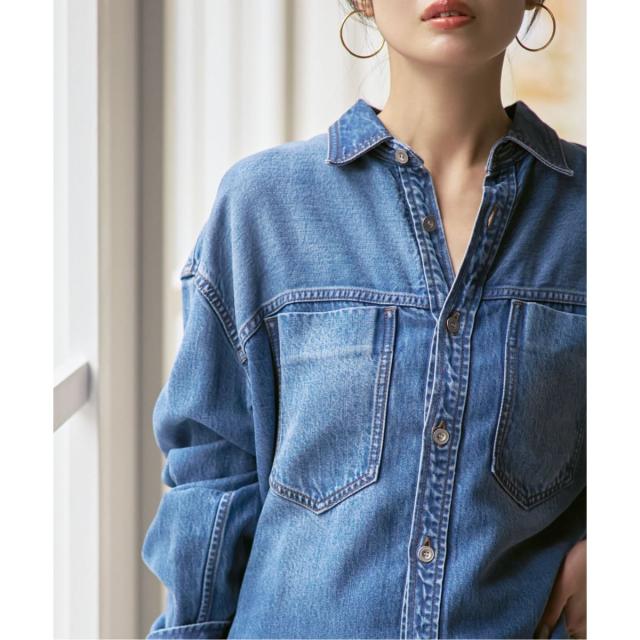 ノーブル（Noble）/《26SS先行予約》フェードカラービッグポケットシャツ