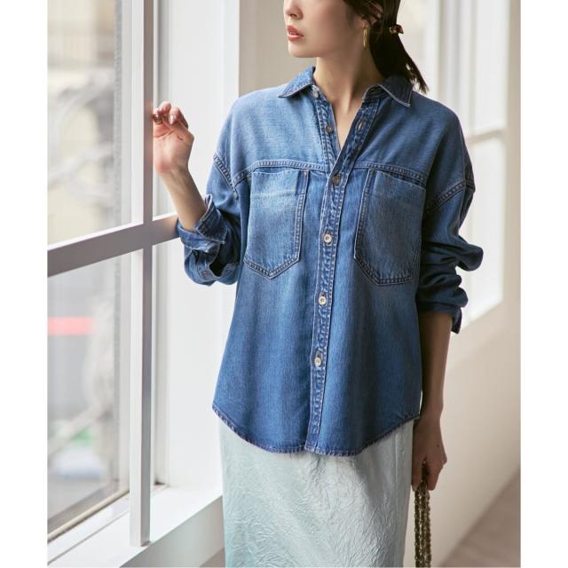 ノーブル（Noble）/《26SS先行予約》フェードカラービッグポケットシャツ