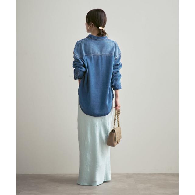 ノーブル（Noble）/《26SS先行予約》フェードカラービッグポケットシャツ