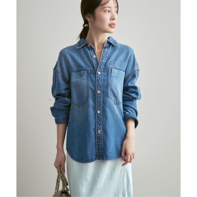 ノーブル（Noble）/《26SS先行予約》フェードカラービッグポケットシャツ