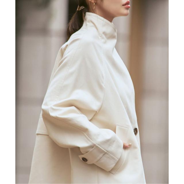 ノーブル（Noble）/《26SS先行予約》コットンダブルクロススタンドショートコート