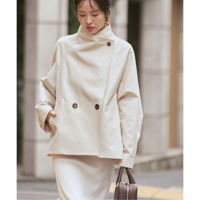 ノーブル（Noble）/《26SS先行予約》コットンダブルクロススタンドショートコート