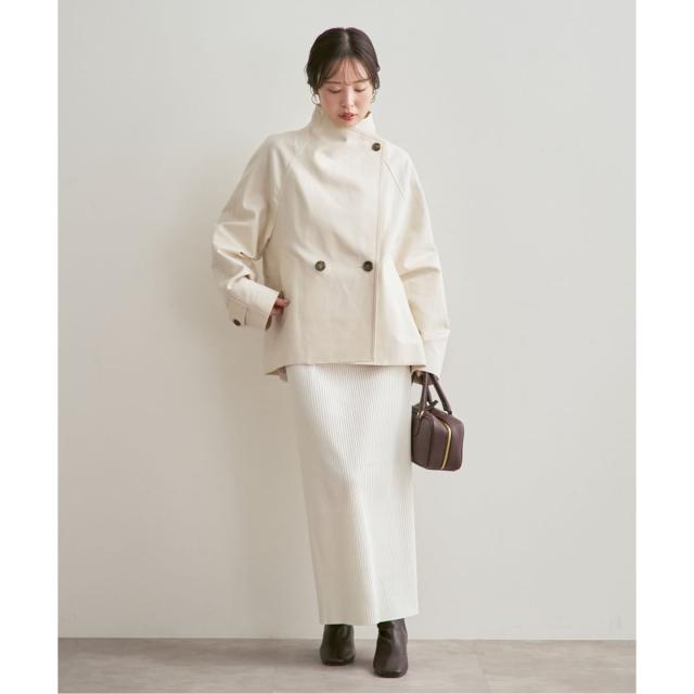 ノーブル（Noble）/《26SS先行予約》コットンダブルクロススタンドショートコート