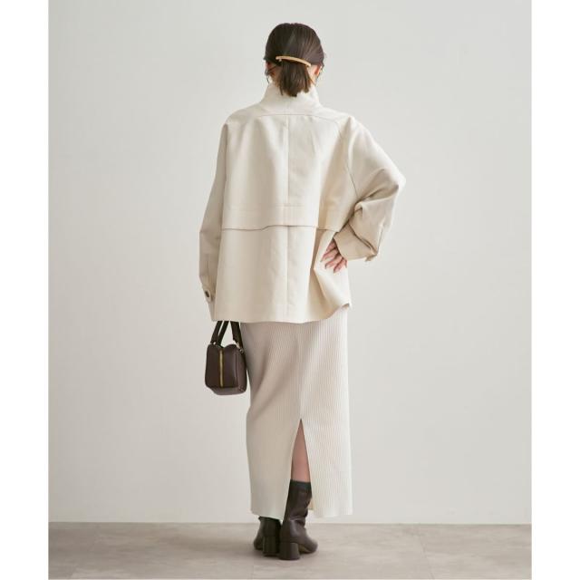ノーブル（Noble）/《26SS先行予約》コットンダブルクロススタンドショートコート
