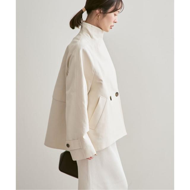 ノーブル（Noble）/《26SS先行予約》コットンダブルクロススタンドショートコート