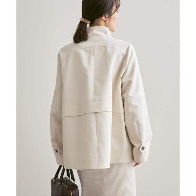 ノーブル（Noble）/《26SS先行予約》コットンダブルクロススタンドショートコート