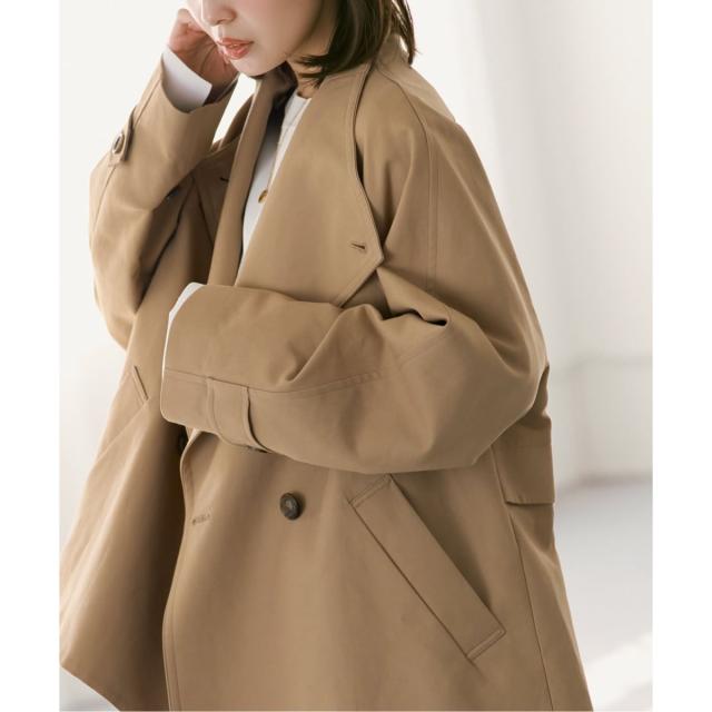 ノーブル（Noble）/《26SS先行予約》コットンダブルクロススタンドショートコート