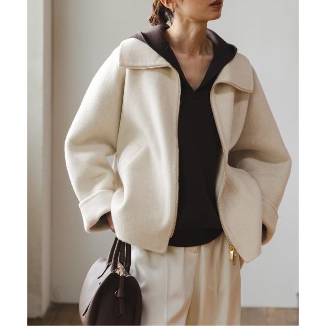 ノーブル（Noble）/《追加》キャメルミックスリバージップコート