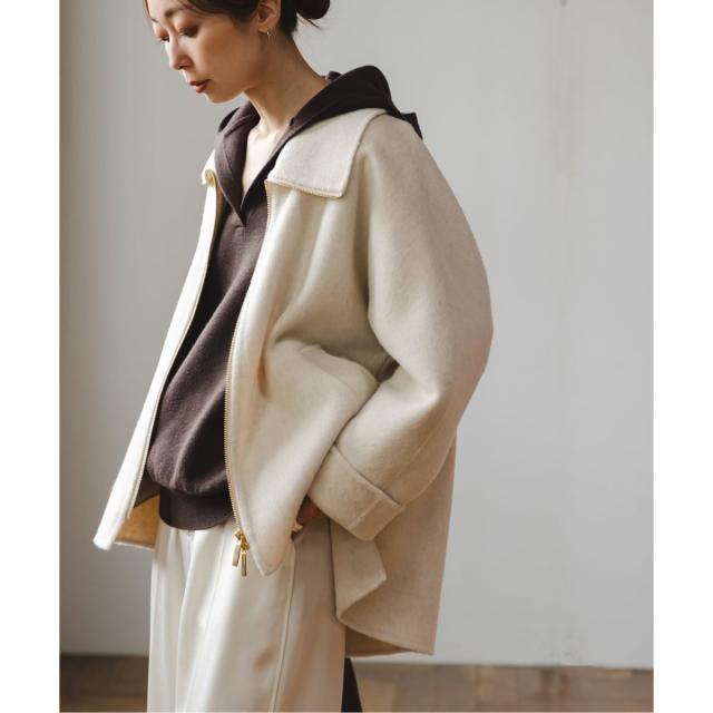 ノーブル（Noble）/《追加》キャメルミックスリバージップコート