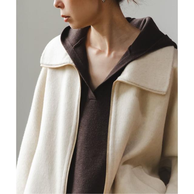 ノーブル（Noble）/《追加》キャメルミックスリバージップコート