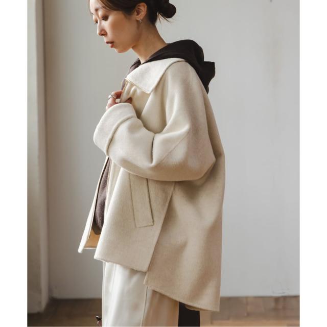 ノーブル（Noble）/《追加》キャメルミックスリバージップコート