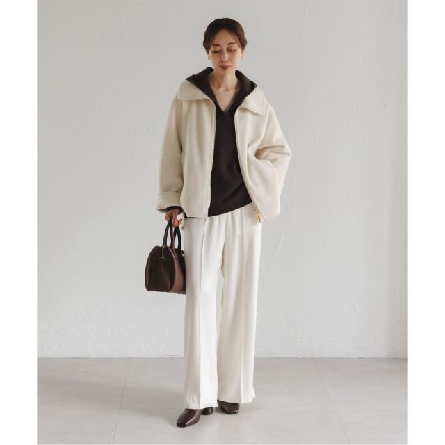 ノーブル（Noble）/《追加》キャメルミックスリバージップコート