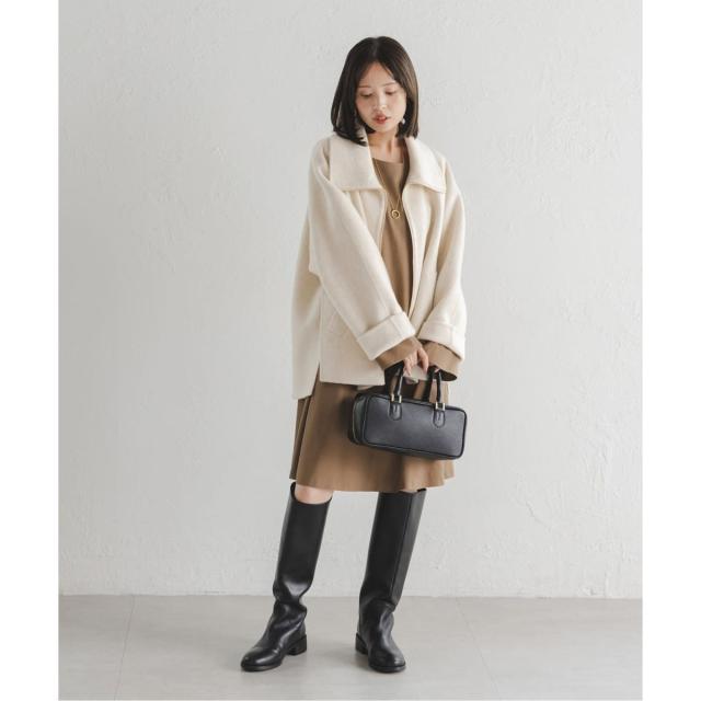 ノーブル（Noble）/《追加》キャメルミックスリバージップコート