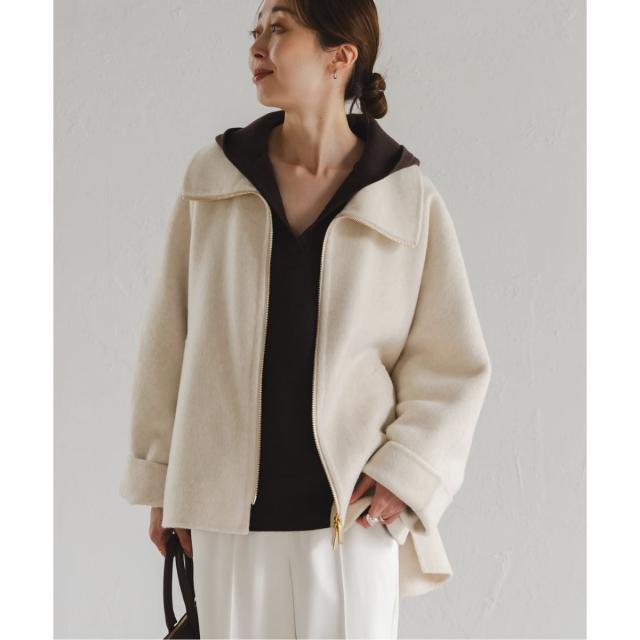 ノーブル（Noble）/《追加》キャメルミックスリバージップコート