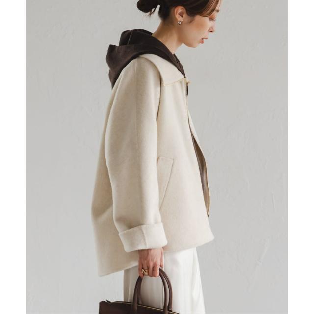 ノーブル（Noble）/《追加》キャメルミックスリバージップコート