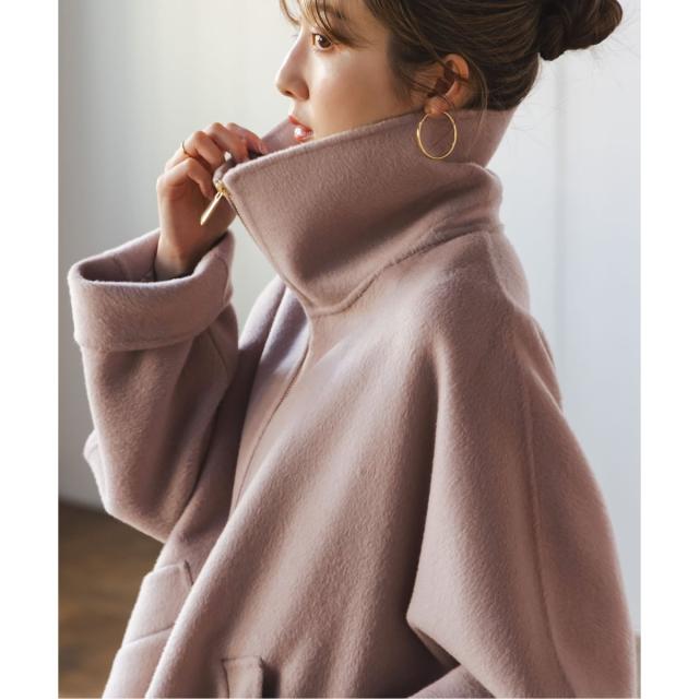 ノーブル（Noble）/《追加》キャメルミックスリバージップコート