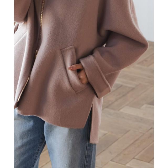 ノーブル（Noble）/《追加》キャメルミックスリバージップコート