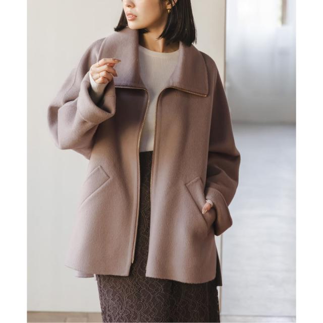 ノーブル（Noble）/《追加》キャメルミックスリバージップコート