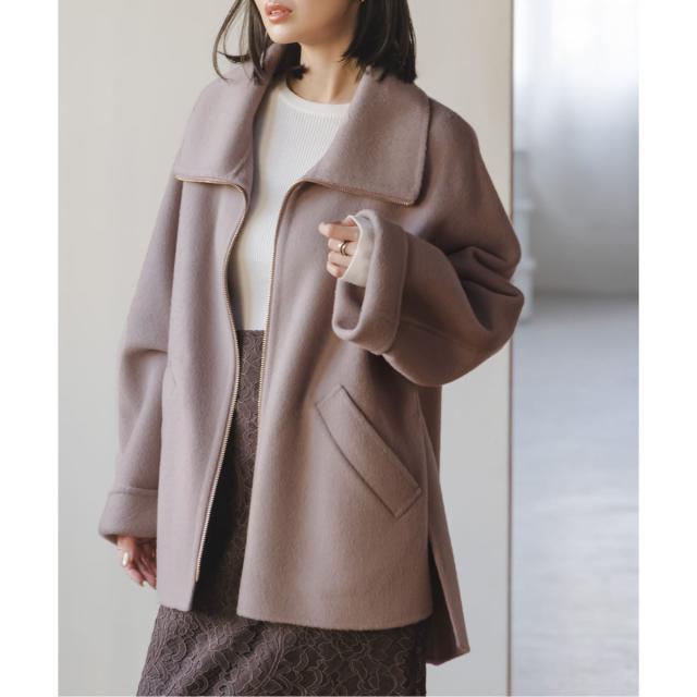 ノーブル（Noble）/《追加》キャメルミックスリバージップコート