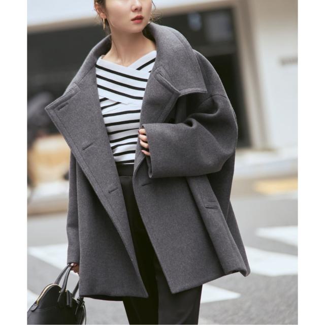 ノーブル（Noble）/《追加・WEB限定カラー》スタンドカラーオーバーコート