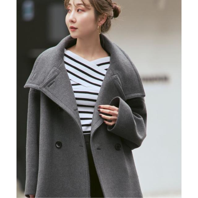 ノーブル（Noble）/《追加・WEB限定カラー》スタンドカラーオーバーコート